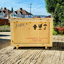 Crates - Balikbayan Box from UK to Philippines